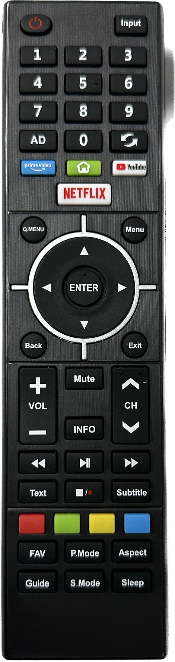 Devanti STV-FHD-40-BX Smart TV Remote Control