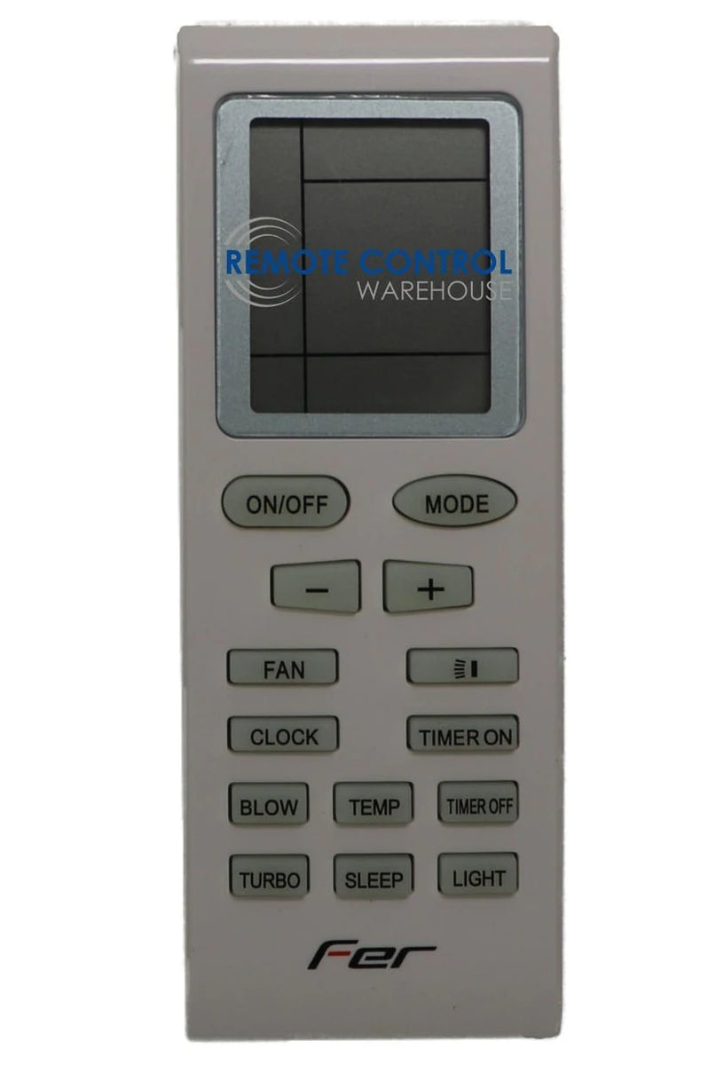 WESTPOINT AIR CONDITIONER REMOTE CONTROL YB1FA Remote Control