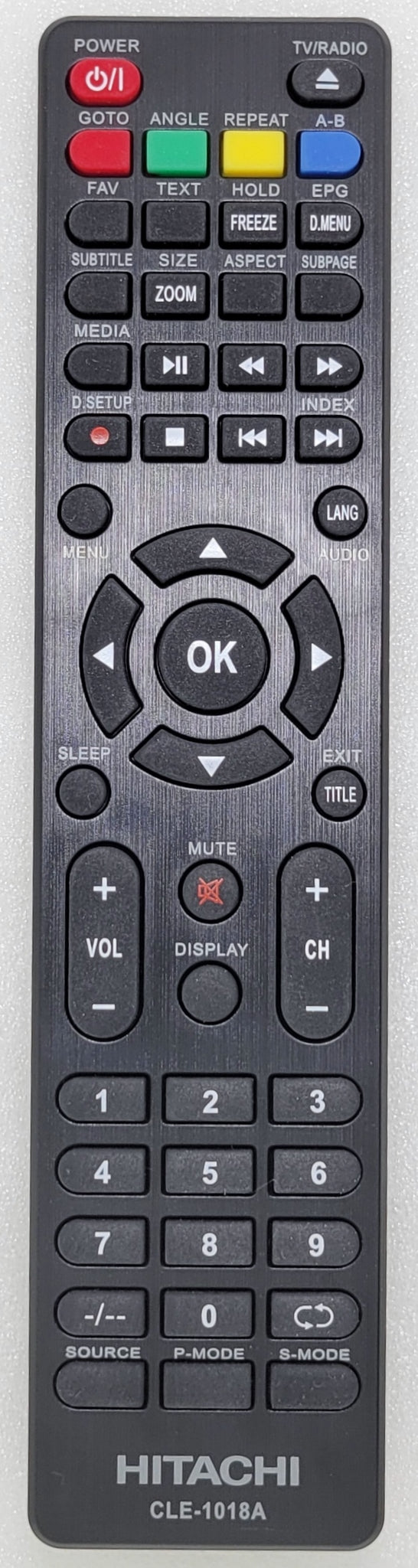 Hitachi TV Original Remote Control CLE-1018A Genuine – Remote Control ...