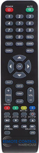 Vivo PTV42HDQ TV Replacement Remote Control
