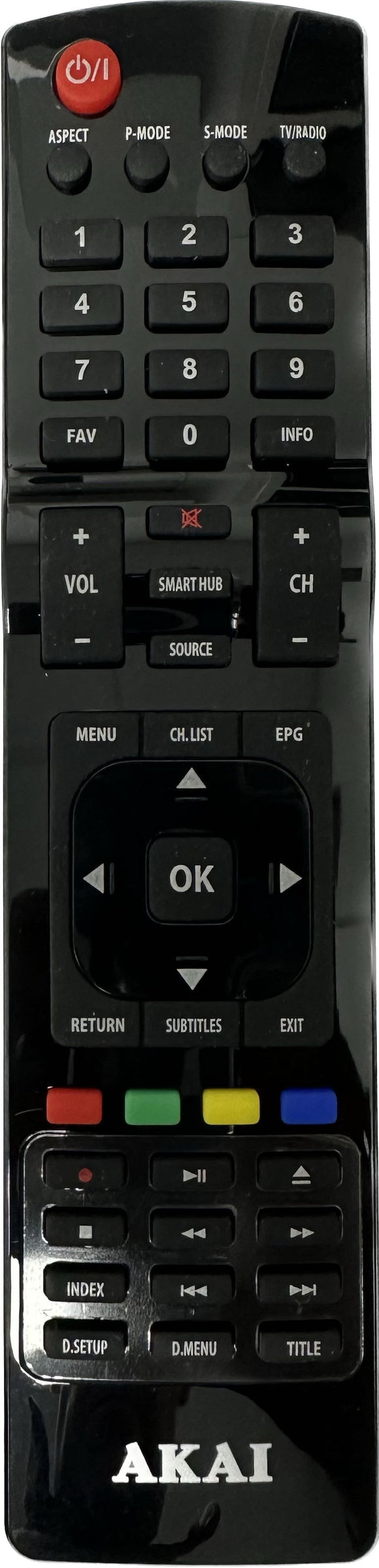 AKAI AK4815FHDC LED TV Original Remote Control Genuine