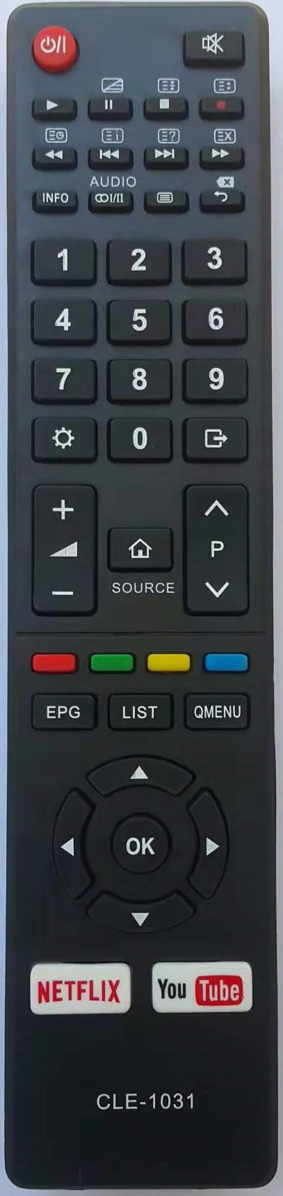 Hitachi Smart TV  Substitute Replacement Remote Control CLE-1031B CLE1031B