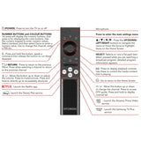 HYUNDAI H75UHDQLDZEN Smart TV Original Remote Control Genuine - Remote Control Warehouse