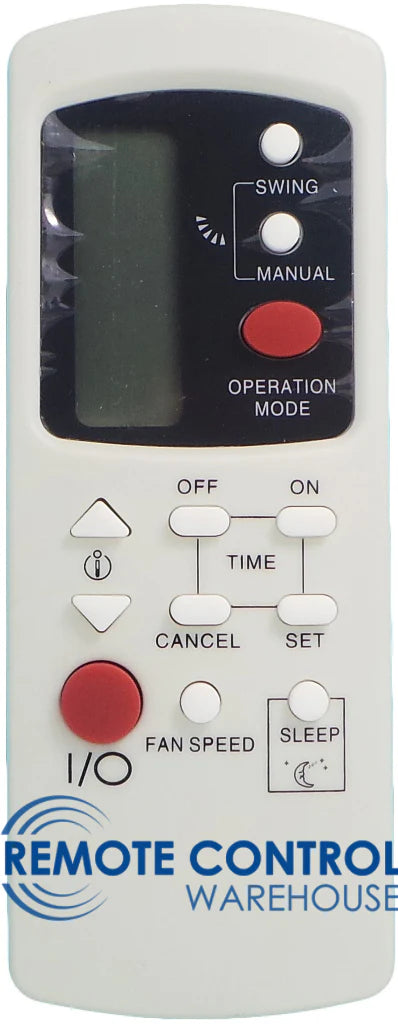 Hotpoint HPS12 Air Conditioner Replacement Remote Control