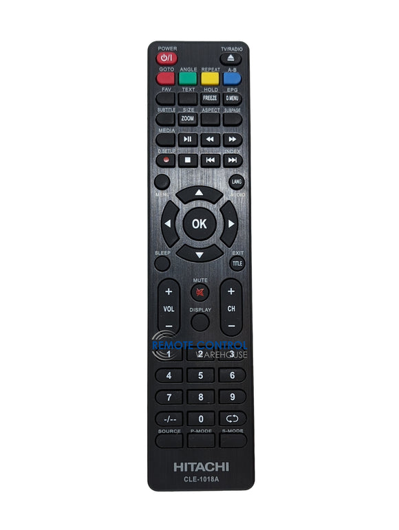 Hitachi TV Original Remote Control CLE-1018A Genuine – Remote Control ...