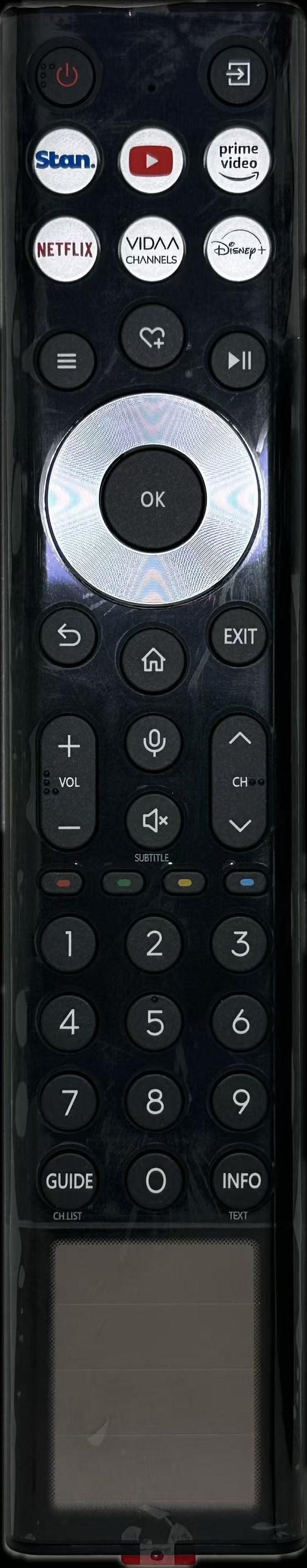 Hisense Smart TV Solar Cell Original Remote Control ERF6D66H Genuine