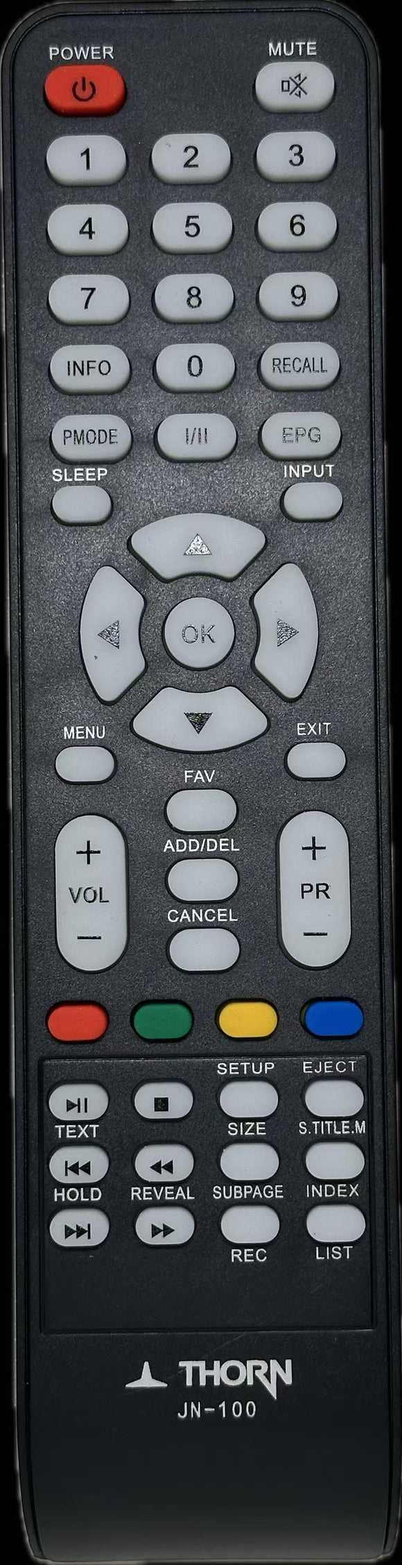 THORN 50THLCHD2 LCD TV REPLACEMENT REMOTE CONTROL