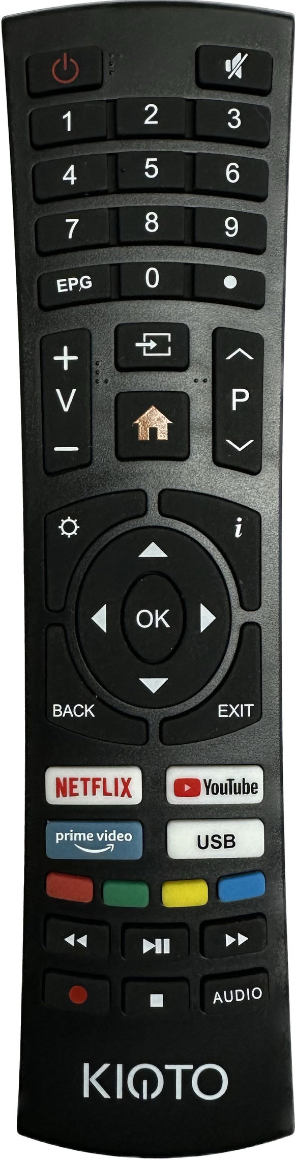 AKAI AK6521NF LCD TV Replacement Remote Control