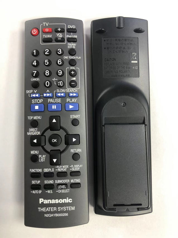 Panasonic Theater System Original Remote Control - N2QAYB000256 Genuine