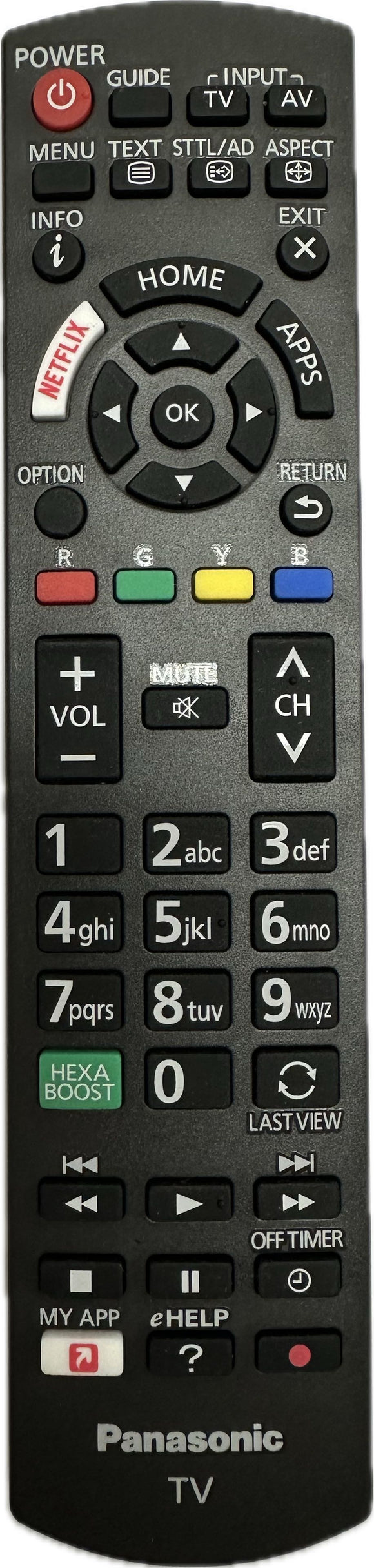 Original Panasonic Remote Control REPLACE N2QAYB001119 - TH-58EX780A TH-65EX780A TH-75EX780A  TV Genuine
