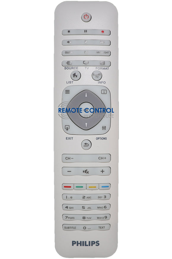 Philips Smart TV  Remote Control HT140915 - 42PFL5008D/79  50PFL5008D/79 TV