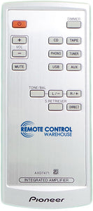 Pioneer Integrated Amplifier Original Remote Control AXD7471 Genuine