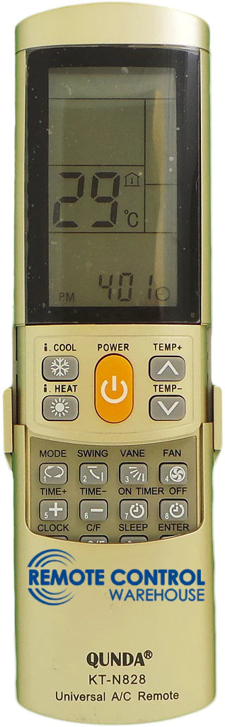 Universal Air Conditioner Remote Control - Sanyo Air Con Full Function