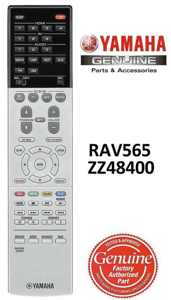Yamaha Original Remote Control RAV565 ZZ48440 - RX-S602 Genuine