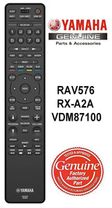 Yamaha Original Remote Control RAV576 VDM87100 Genuine