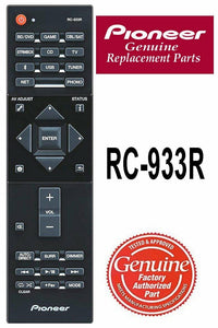 Pioneer Original Remote Control RC-933R - SX-S30 VSX-S520 VSX-S520D Genuine