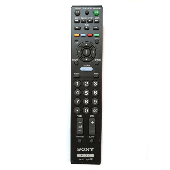 Original Sony Remote Control RM-DTV10UC- KDL40BX450 KDL46EX451 TV Genuine