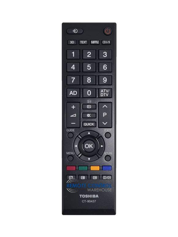 Toshiba Original TV Remote Control CT-90437  CT90437