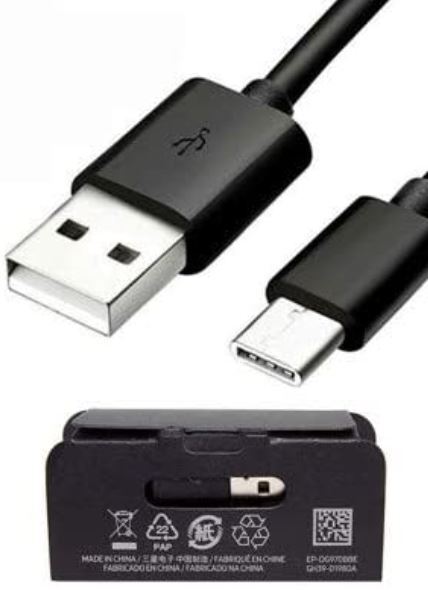 Original SAMSUNG SolarCell Remote Control Charging Cable USB-C  Genuine