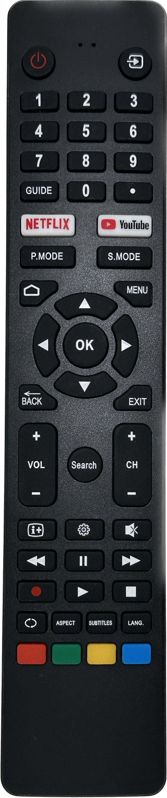 Hitachi 58QLEDSM20 Smart TV Replacement Remote Control