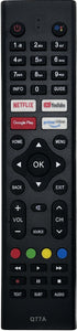 Soniq Smart Android TV Replacement Remote Control QT7A