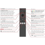 linsar LS55UHDZEN Smart TV Original Remote Control Genuine