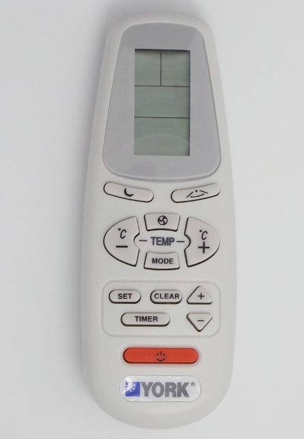 Original YORK Air Conditioner Remote Control   RC-5   975-511-00  PN:031T33001-001 - Remote Control Warehouse