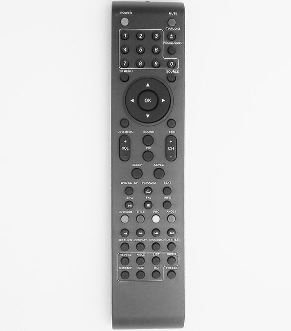 REPLACEMENT Dick Smith Remote Control -   GE6600 GE6601 GE6602 GE6603 GE6606 GE6607 GE6608 GE6807  Dick Smith TV - Remote Control Warehouse