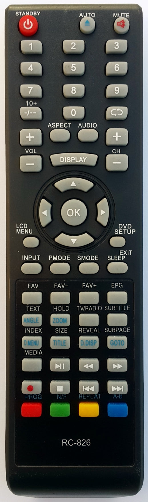 REPLACEMENT BAUHN REMOTE CONTROL -  ATV19HED2 ATV-19HED2  LCD TV - Remote Control Warehouse