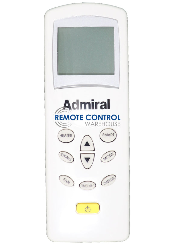 Admiral Air Conditioner Remote Control  DG11D1/02 DG11D102