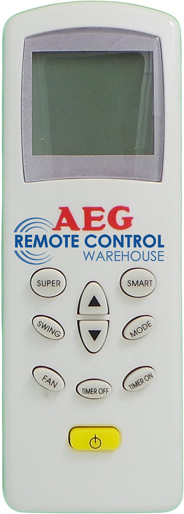 Original AEG  Air  Conditioner Remote Control  DG11D1/02 - Remote Control Warehouse