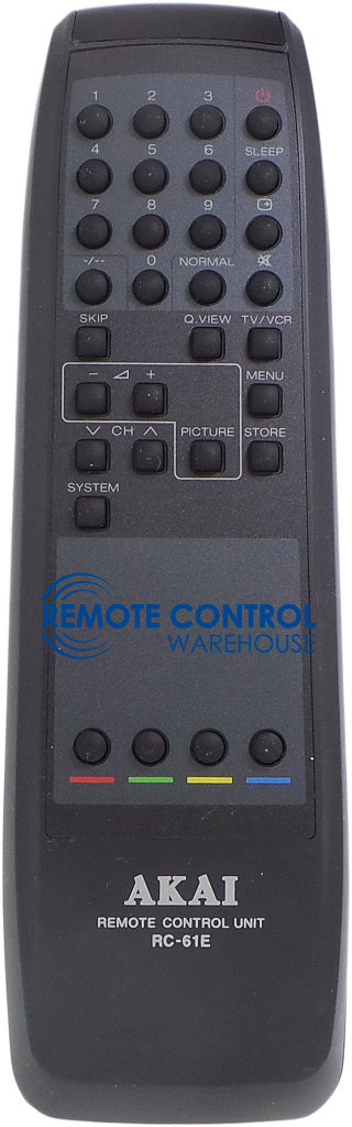 ORIGINAL AKAI TV REMOTE CONTROL RC-61E - Remote Control Warehouse