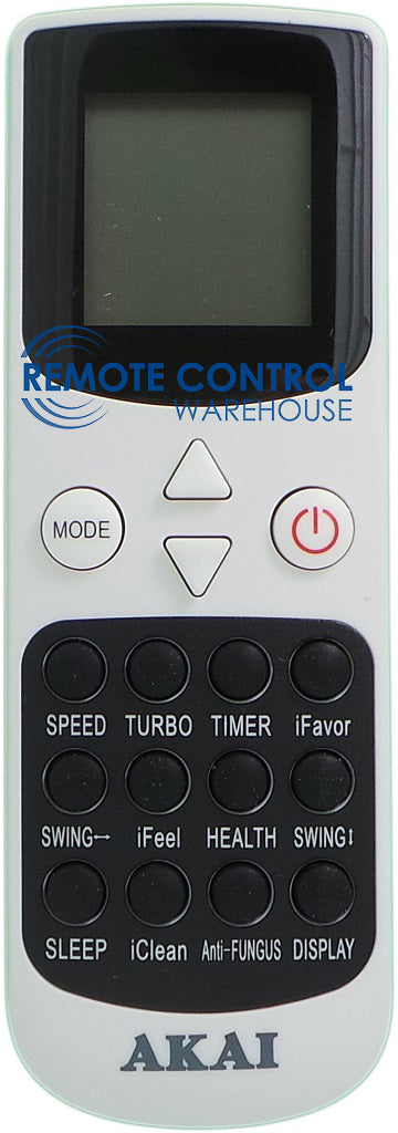 Original AKAI Air Conditioner Remote Control - YKQ-002E - Remote Control Warehouse