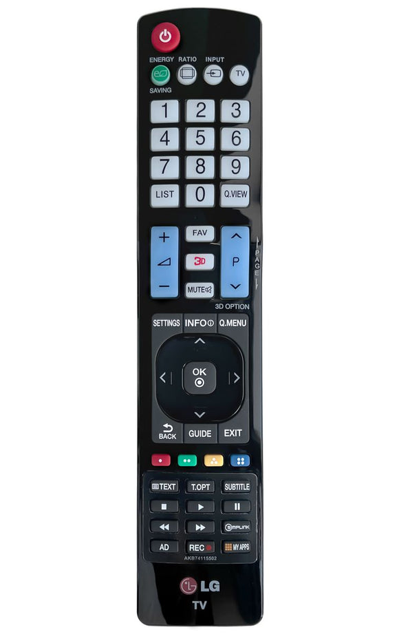 Original LG Remote Control SUBSTITUTE AKB72914031  - 50PX950, 60PX950  TV
