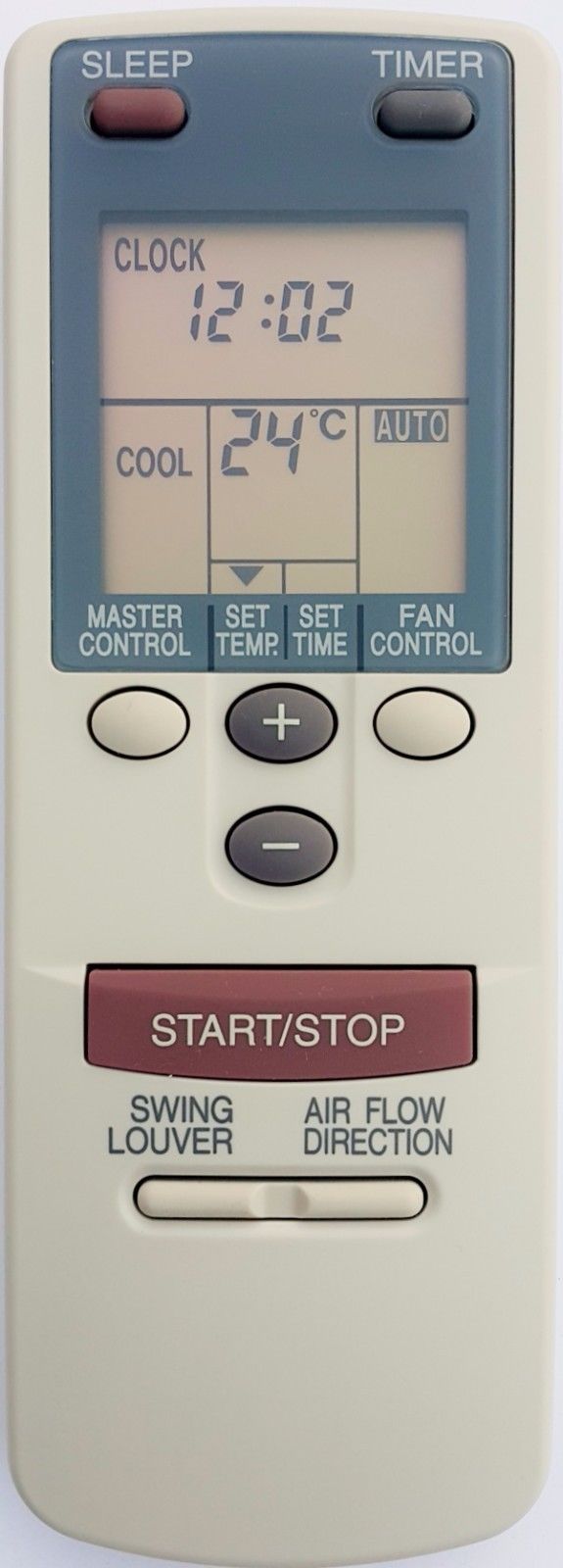 Original Fujitsu Air Conditioner Remote Control   AR-DB4  ARDB4 - Remote Control Warehouse