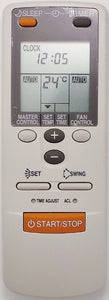 Original Fujitsu Air Conditioner Remote Control Substitute  AR-JW19 ARJW19 - Remote Control Warehouse