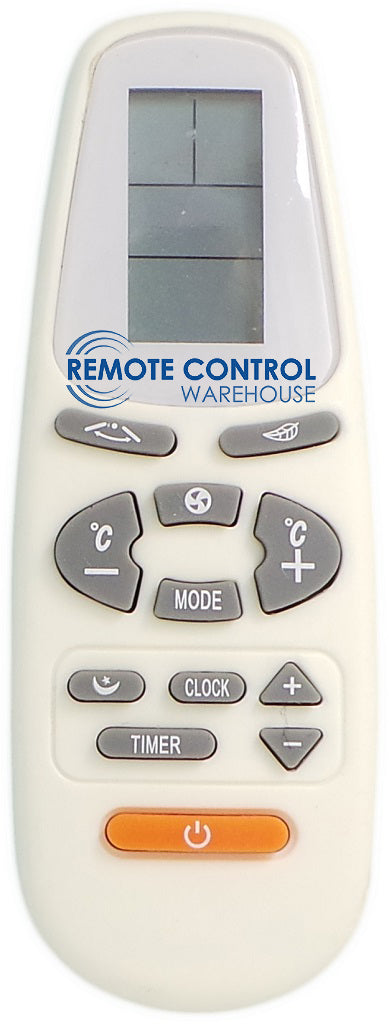 AUX AIR CONDITIONER REMOTE CONTROL YKR-C/02JE - Remote Control Warehouse