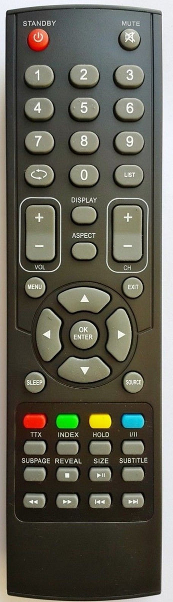 REPLACEMENT OKANO REMOTE CONTROL - LTV1900HD TV – Remote Control Warehouse