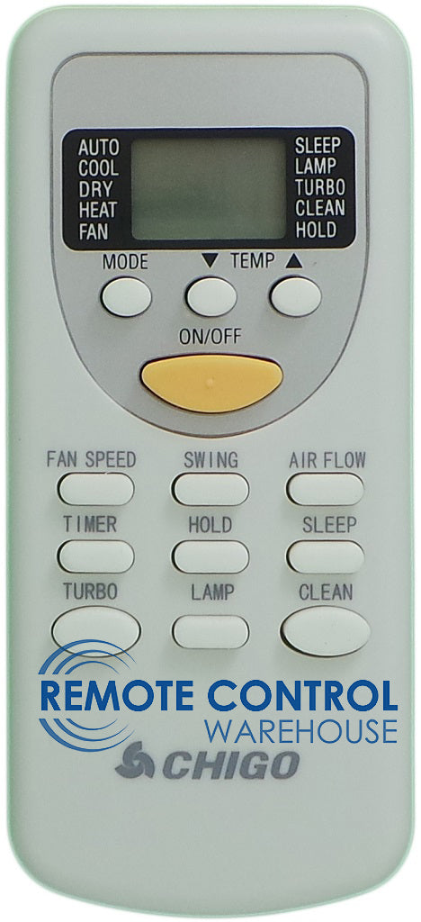 CHIGO Air Conditioner Remote Control - ZH/JT-03 ZH/JT03 - Remote Control Warehouse