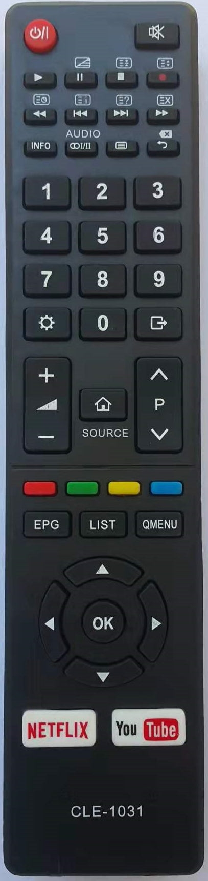 Hitachi 42FHDSM20 LED HD TV Replacement Remote Control