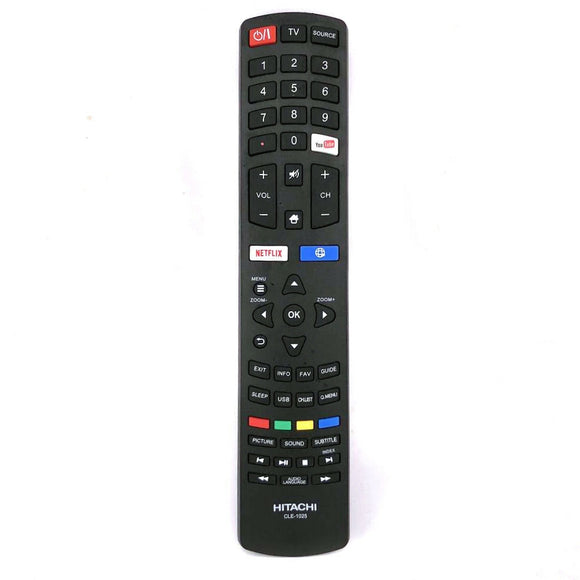 Original HITACHI Remote Control CLE-1025 - UZ656600 6600 SERIES SMART TV