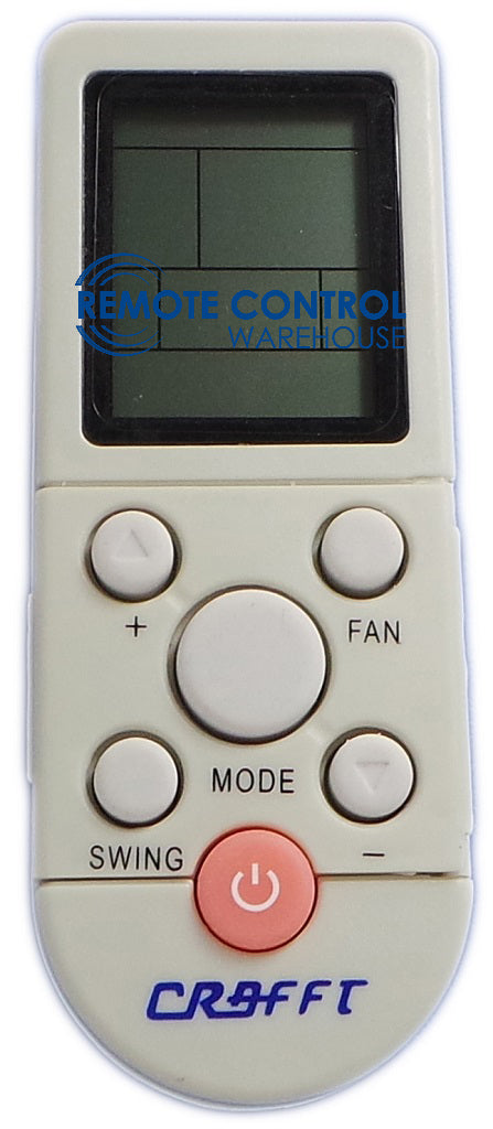 Domain AIR Air Conditioner Remote Control YKR-F/06