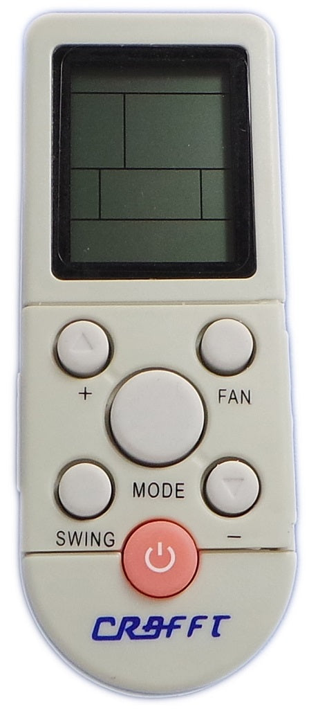 REPLACEMENT TRANSCO  AIR CONDITIONER REMOTE CONTROL - YKR-F/04J - Remote Control Warehouse