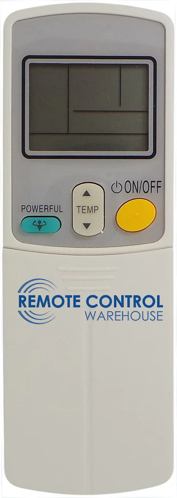 REPLACEMENT DAIKIN AIR CONDITIONER REMOTE CONTROL - ARC412A6