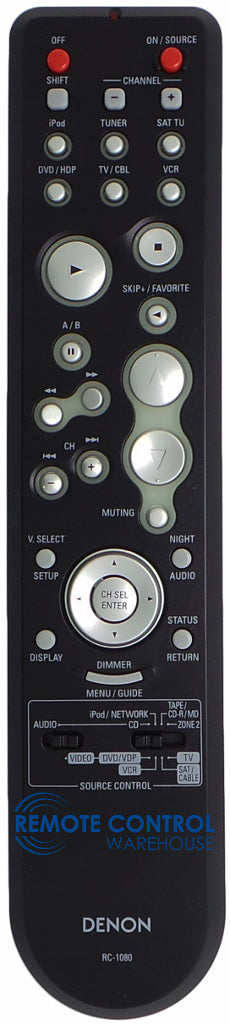 Original DENON Remote Control RC 1080 - Remote Control Warehouse