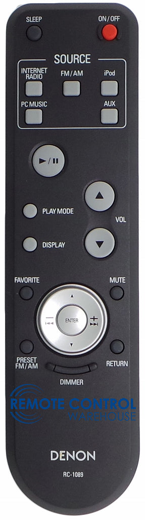 Denon Remote Control RC-1089 Genuine – Remote Control Warehouse