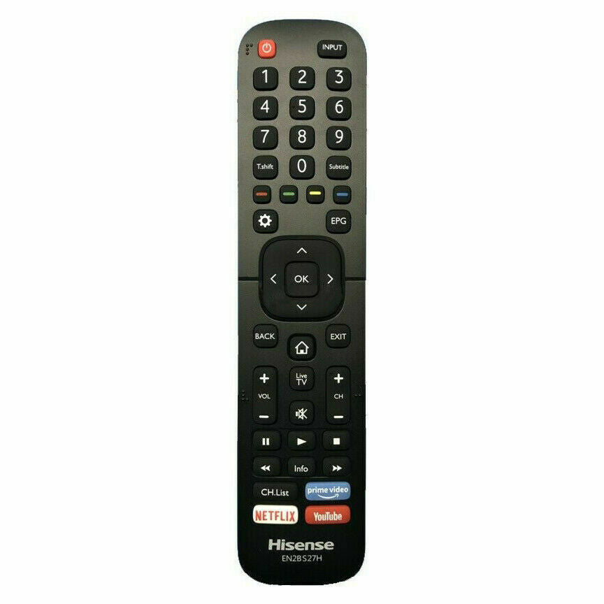 Original Hisense TV Remote Control EN2BS27H - 32S4,58S5, 65S8,65R5,75R ...