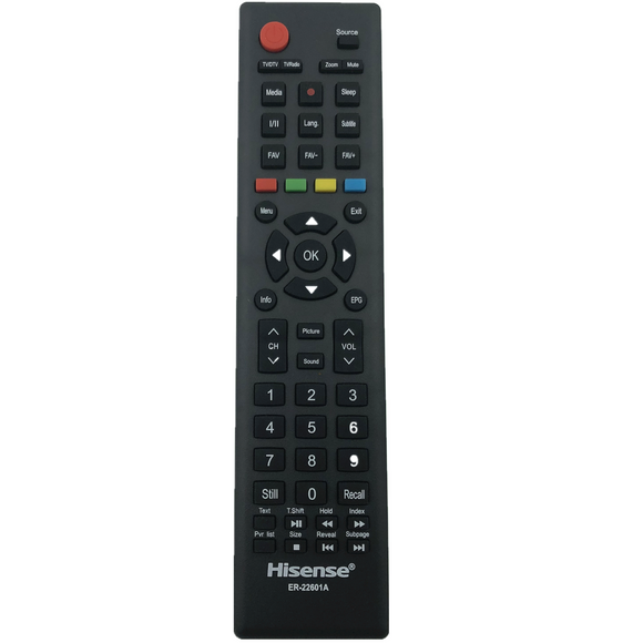 Hisense TV Original Remote Control ER-22601A  ER22601A 163920 -  Genuine