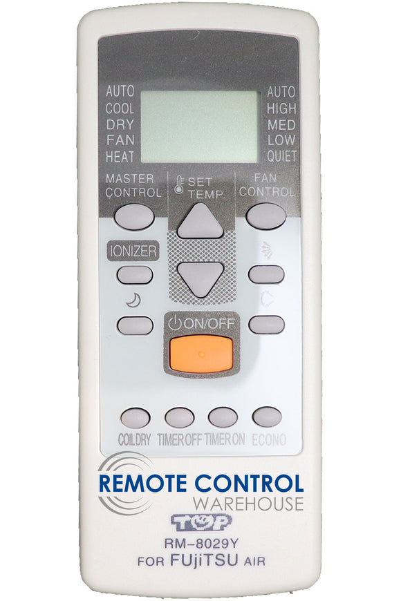 Fujitsu Remote Controller FUJITSU – Remote Control Warehouse