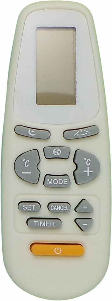 REPLACEMENT BLUEWAY Air Conditioner Remote Control YK(R)-C/01E  YKR-C/01E - Remote Control Warehouse